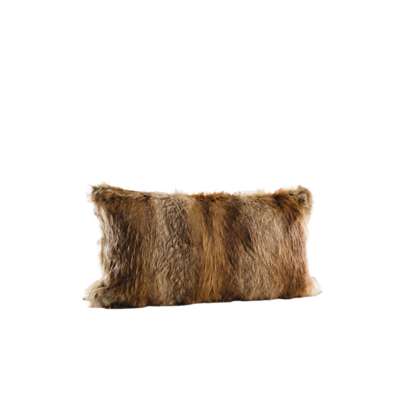 Wayfair faux fur pillows sale